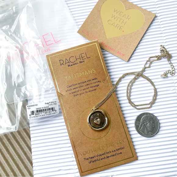 RACHEL Rachel Roy Gold Talisman Necklace - Picture 3 of 4